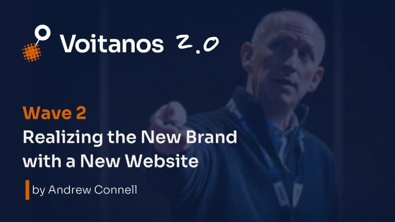 Voitanos 2.0 - Realizing the New Brand with a New Website