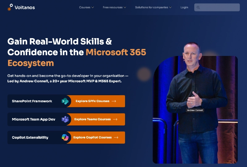 New Voitanos Website - March 2025