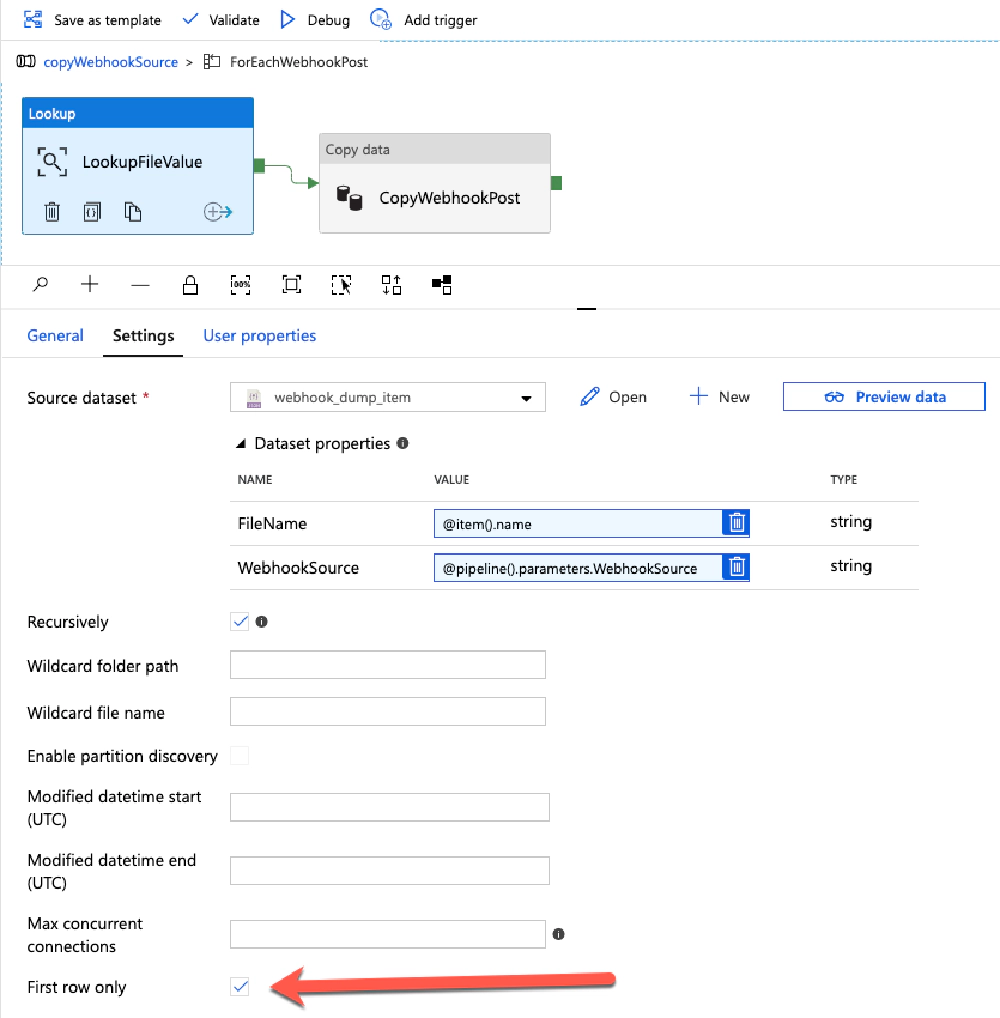 Get a specific file to read it's contents using the Lookup activity Get a specific file to read it's contents using the Lookup activity