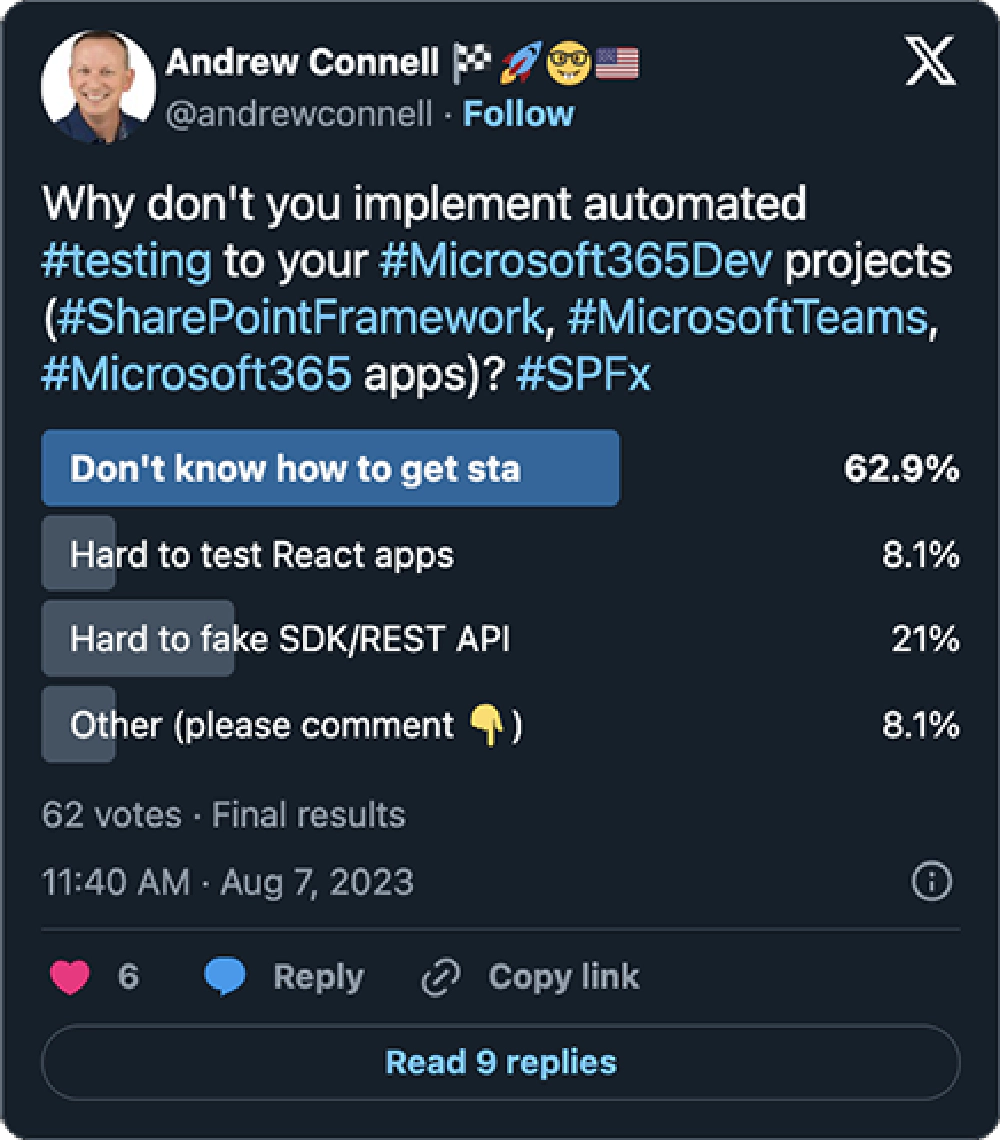 Twitter survey results Twitter survey results