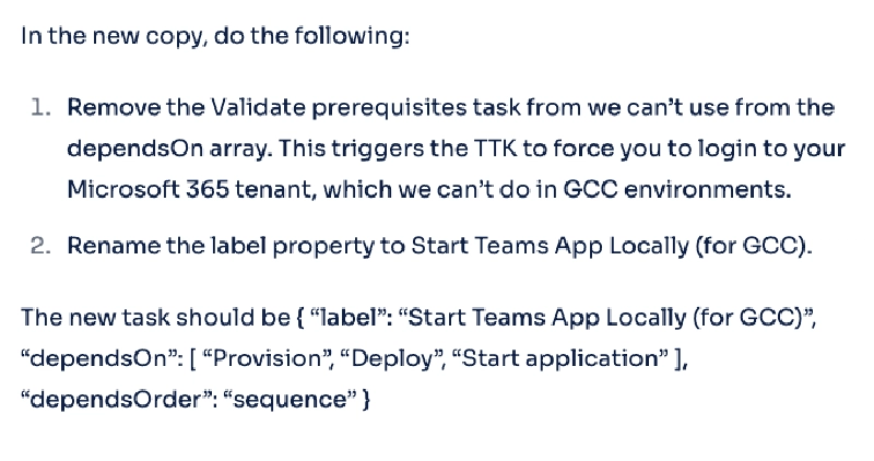 Bad Use of Unformatted Code