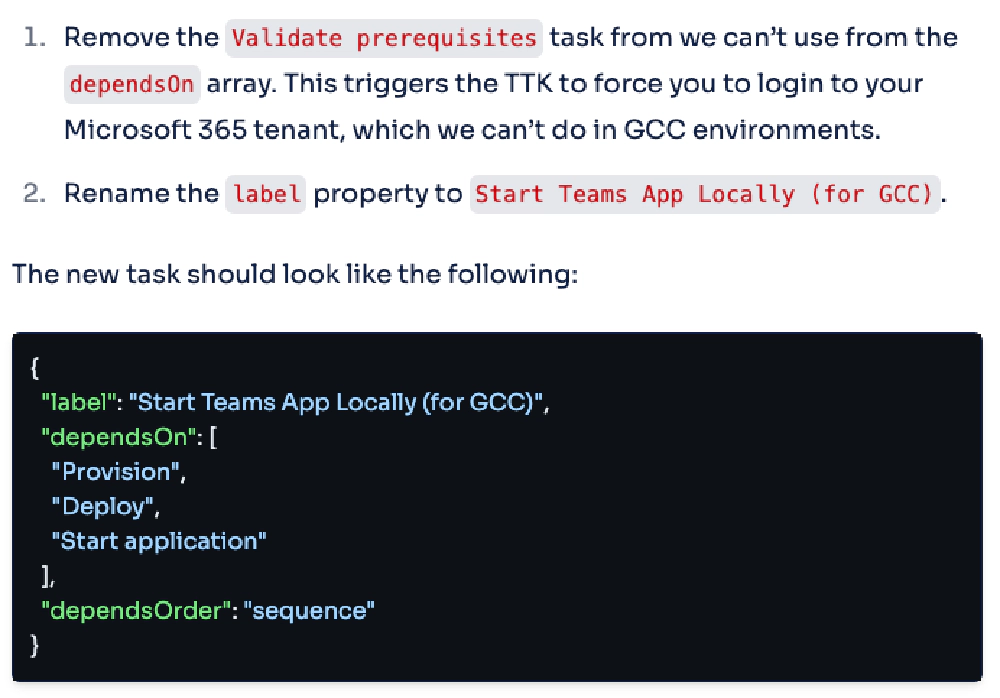 Good Use of Unformatted Code Good Use of Unformatted Code