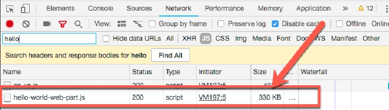 SPFx project payload SPFx project payload