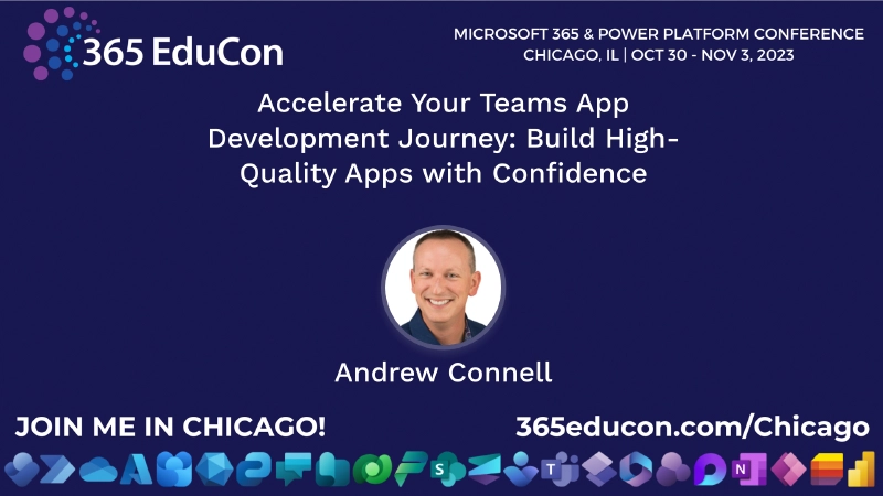Half-day Workshop: Accelerate Your Teams App Development Journey - Build High-Quality Apps with Confidence Half-day Workshop: Accelerate Your Teams App Development Journey - Build High-Quality Apps with Confidence