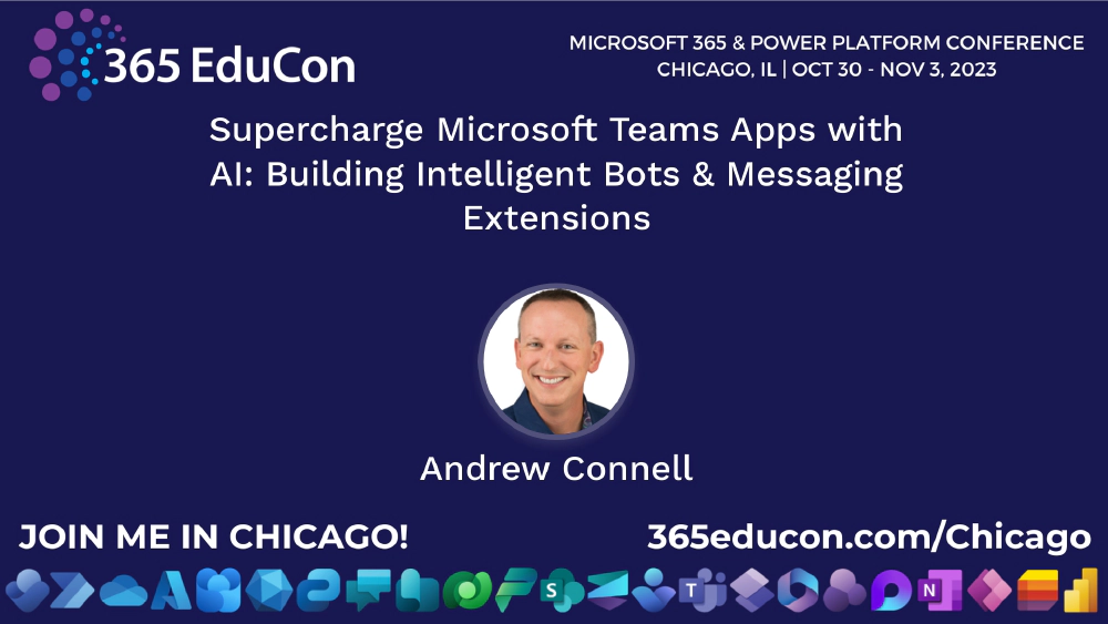 Breakout session: Supercharge Microsoft Teams Apps with AI - Building Intelligent Bots & Messaging Extensions