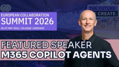 Join me - ECS2026 in Cologne in May 2026 - M365 Copilot Dev