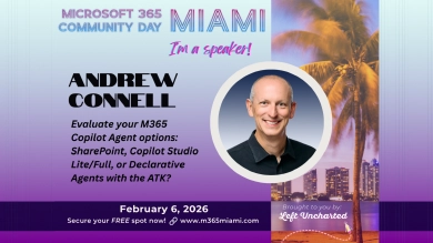 Join Me - Microsoft 365 Community Day - Miami FEB 2, 2026