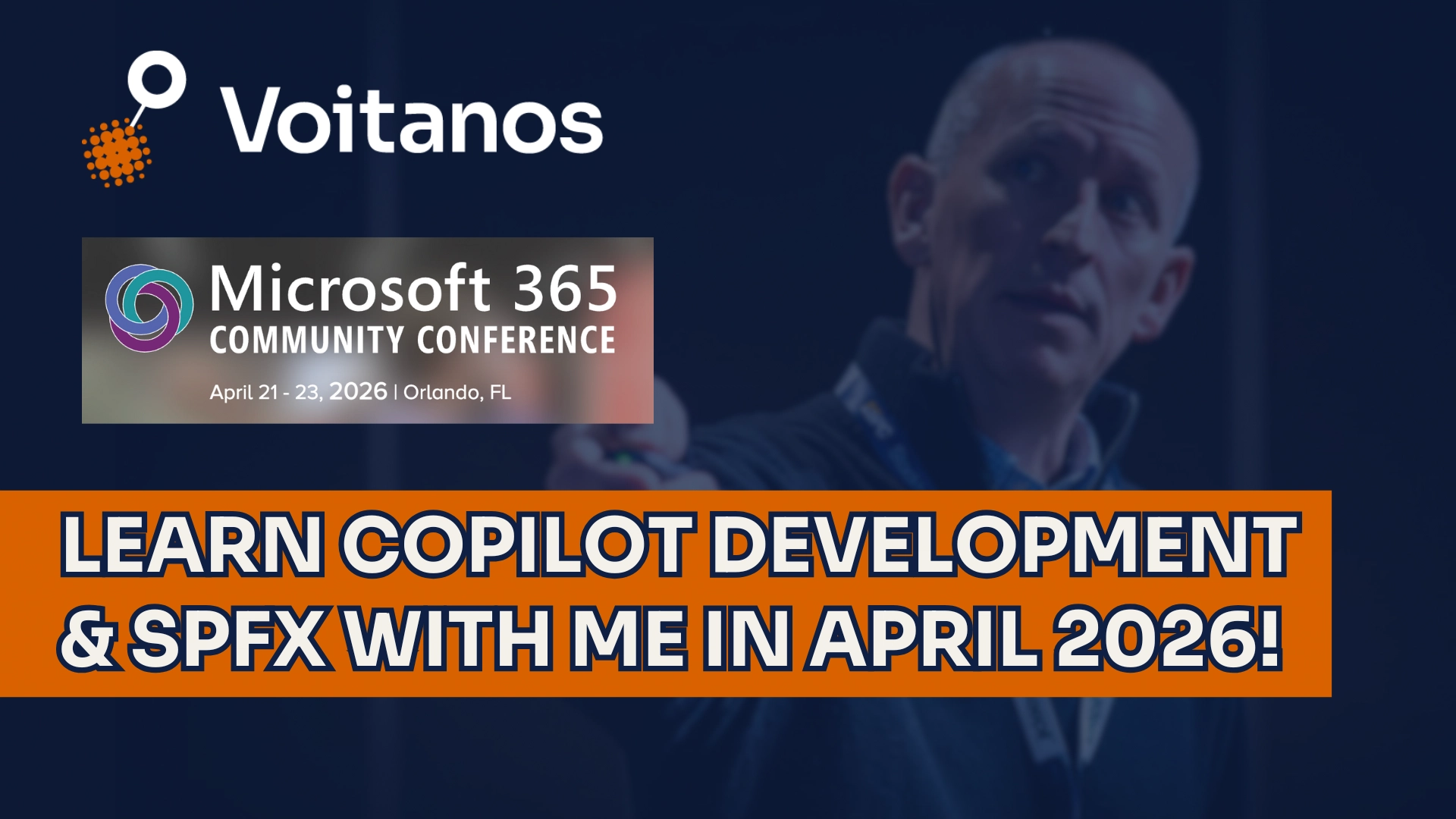 Join me - Microsoft 365 Community Conference - Orlando - April 2026