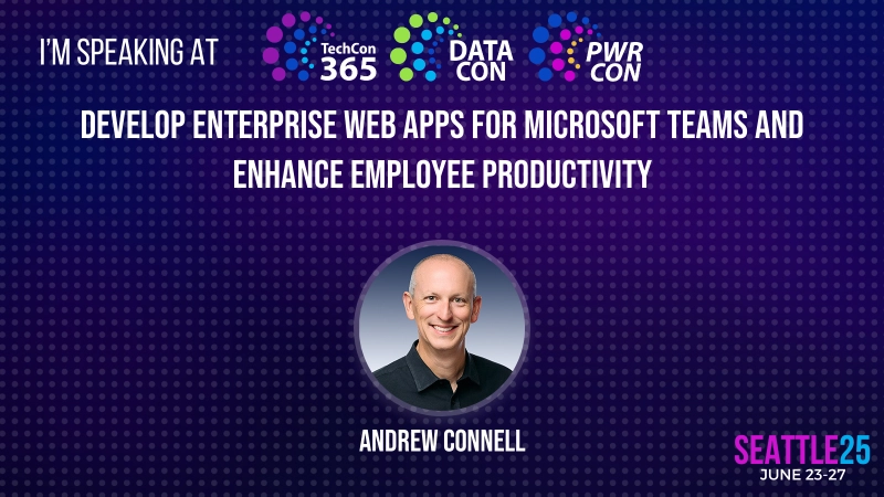 Half-day Workshop: Develop enterprise web apps for Microsoft Teams and enhance employee productivity Half-day Workshop: Develop enterprise web apps for Microsoft Teams and enhance employee productivity