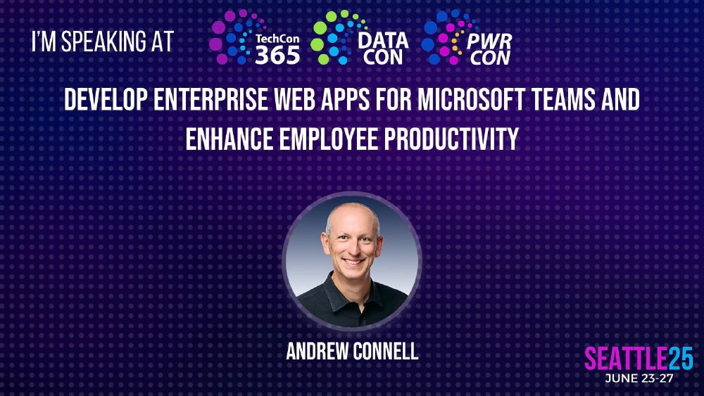 Half-day Workshop: Develop enterprise web apps for Microsoft Teams and enhance employee productivity