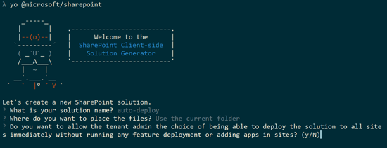 SharePoint Yeoman Generator SharePoint Yeoman Generator