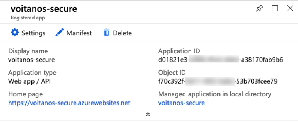 Entra ID app configuration Entra ID app configuration
