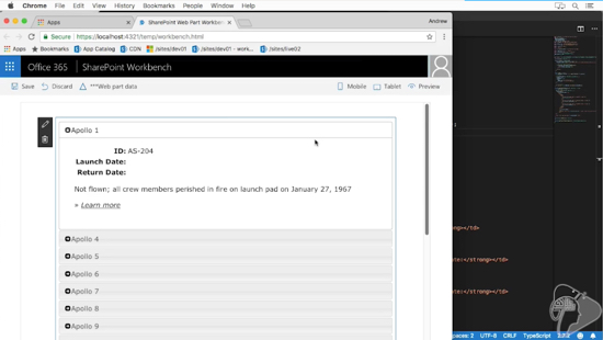 Screenshot from a lesson in the new jQuery chapter Screenshot from a lesson in the new jQuery chapter