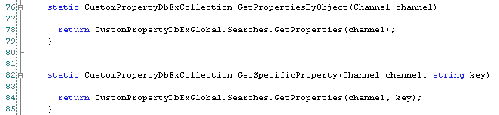 Get Specific Properties & By Object Get Specific Properties & By Object