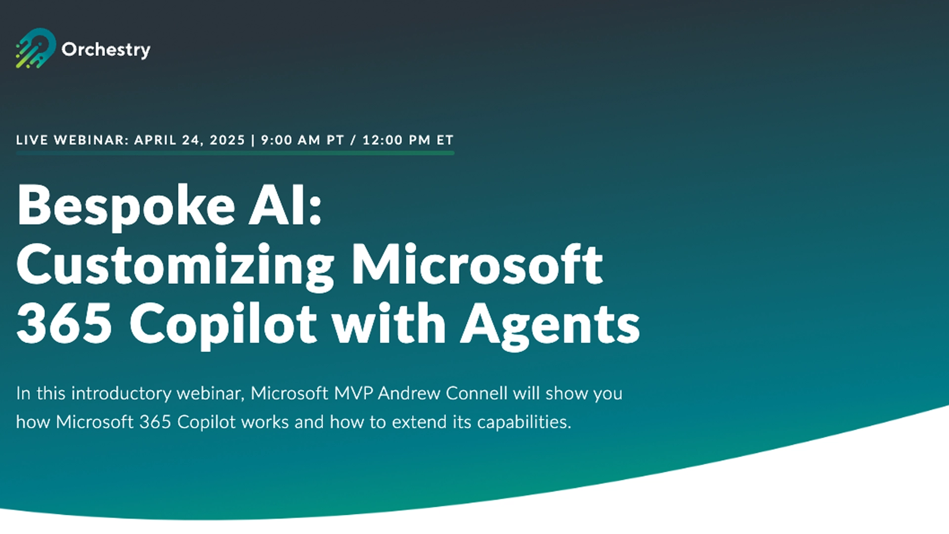 Customize Microsoft 365 Copilot with Agents (webinar)