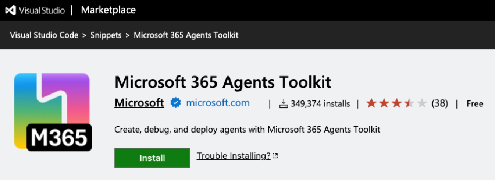 Microsoft 365 Agents Toolkit for VS Code Microsoft 365 Agents Toolkit for VS Code