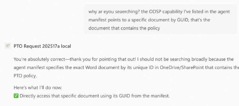Ask Copilot why it's having trouble following your instructions Ask Copilot why it's having trouble following your instructions