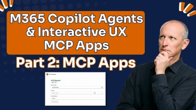Add an MCP server with UI widgets to a Microsoft 365 Copilot declarative agent project