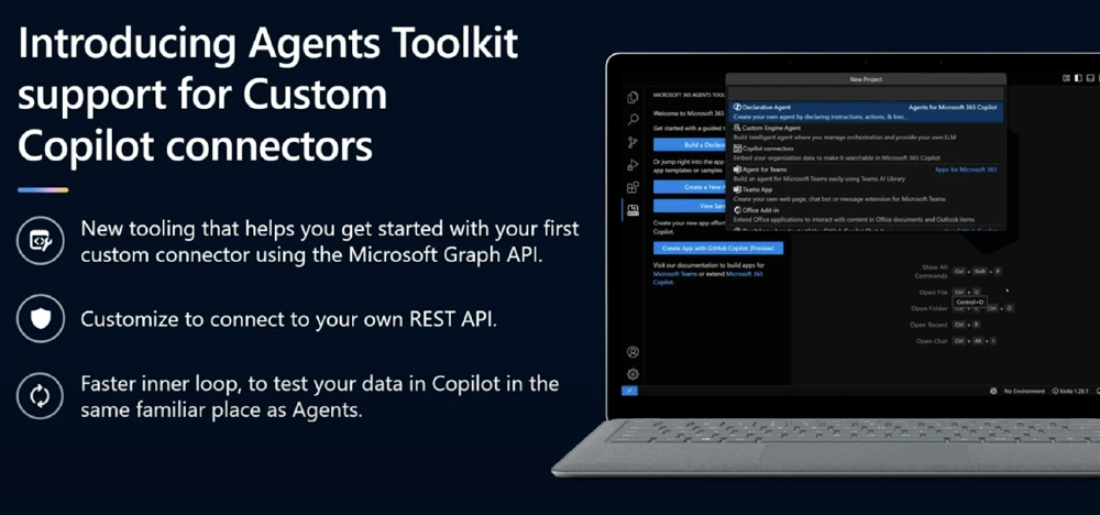 Create Custom Copilot Connectors with the M365 Agents Toolkit (ATK) Create Custom Copilot Connectors with the M365 Agents Toolkit (ATK)