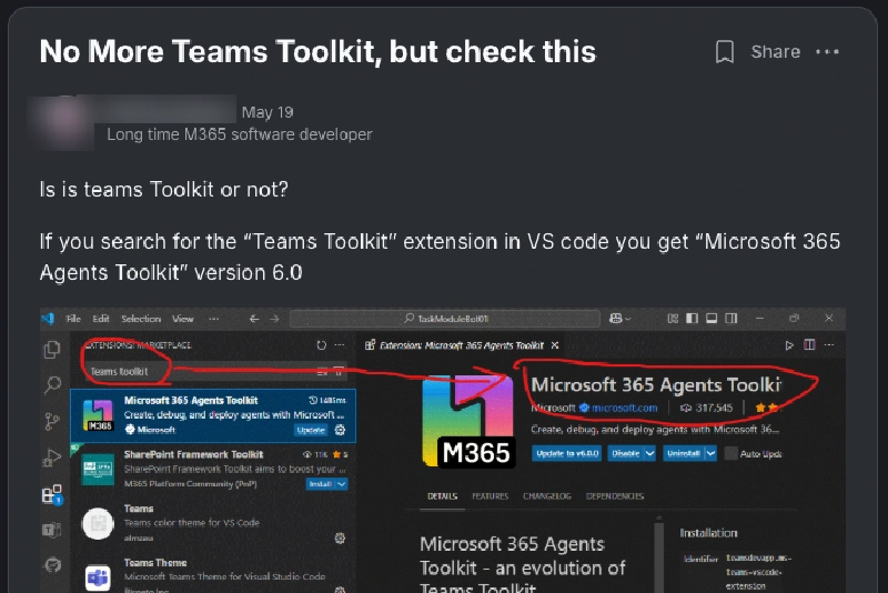 Replacing the Teams Toolkit with the Agents Toolkit for VS Code