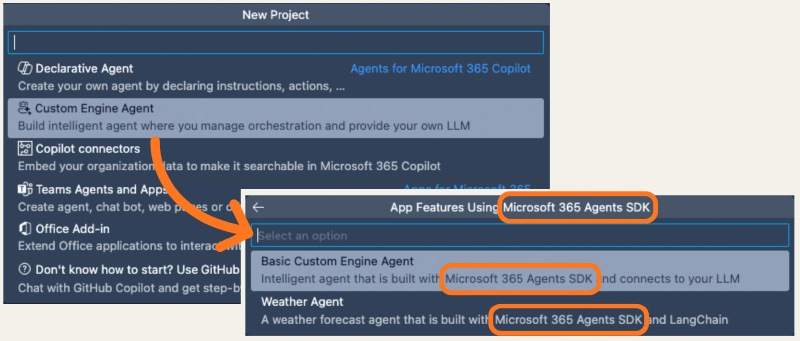 M365 Agents Toolkit (ATK) for VS Code - New Project Experience M365 Agents Toolkit (ATK) for VS Code - New Project Experience