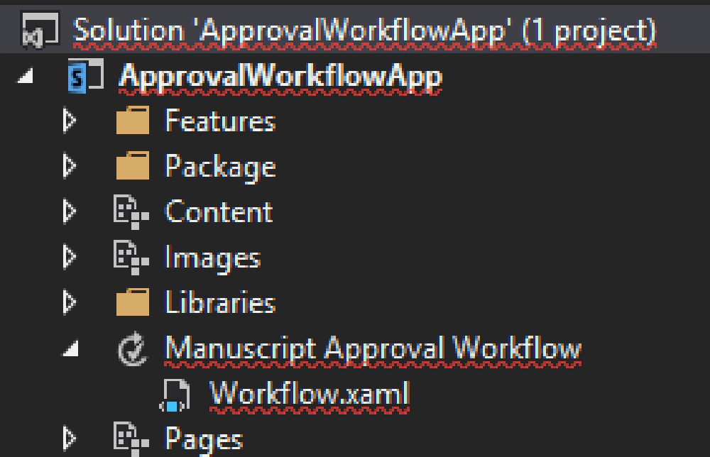 SharePoint 2013 Workflow Errors in Solution Explorer