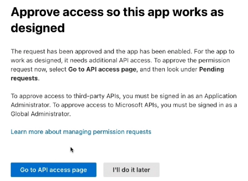 App request approval process - part 2 App request approval process - part 2