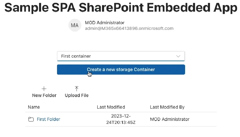 Screenshot showing the file upload button in the toolbar Screenshot showing the file upload button in the toolbar