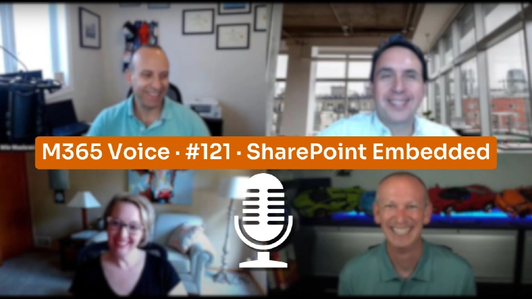 SharePoint Embedded - Interviewed on the M365 Voice Podcast SharePoint Embedded - Interviewed on the M365 Voice Podcast