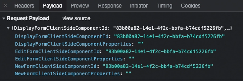 Saving the list form customizer component on the SharePoint list's content type Saving the list form customizer component on the SharePoint list's content type