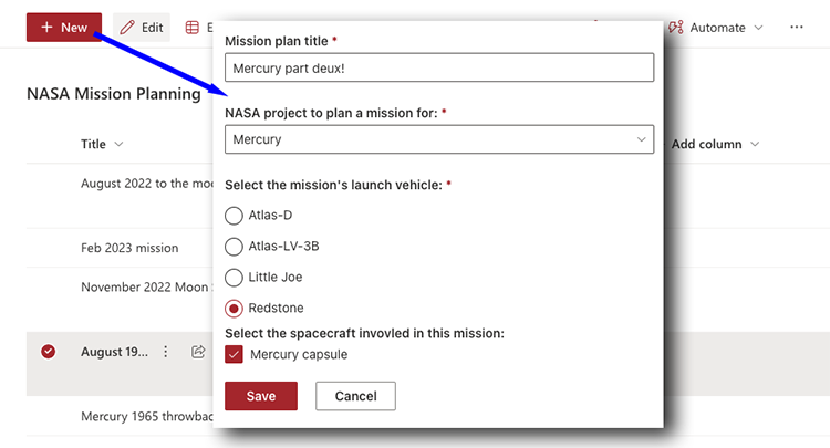 Working custom list form customizer (new form) Working custom list form customizer (new form)