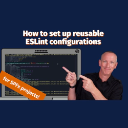 How to set up reusable ESLint configs for SharePoint Framework (SPFx) projects