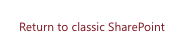**Return to classic SharePoint** menu item is still present **Return to classic SharePoint** menu item is still present
