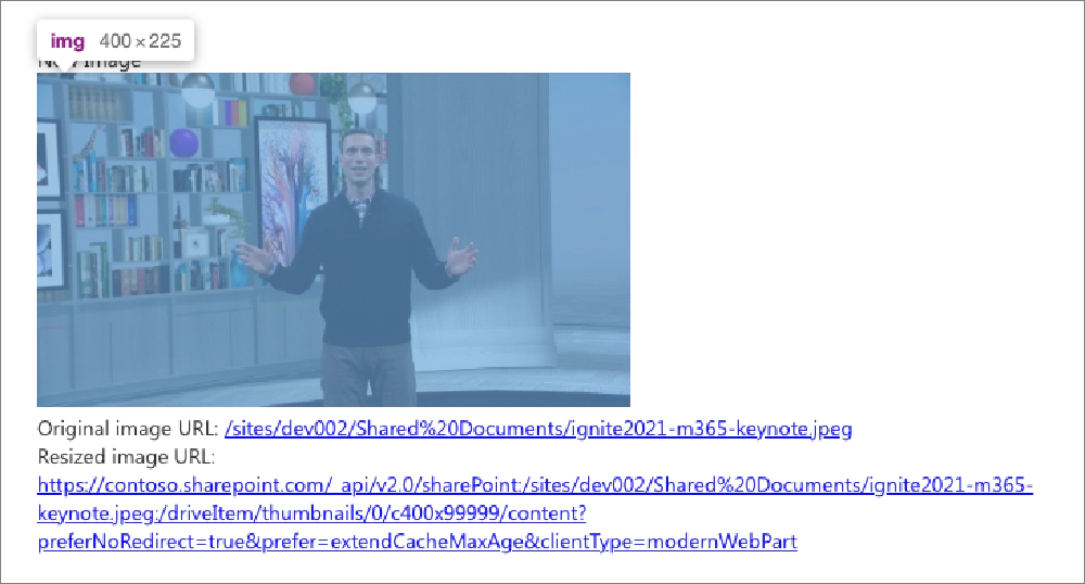 Figure 1: Example usage of Image Helper AP Figure 1: Example usage of Image Helper AP
