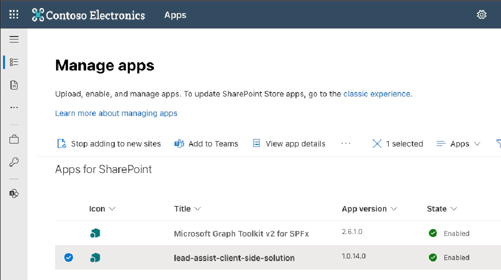 Tenant App Catalog: 'Sync to Teams' or 'Add to Teams' Tenant App Catalog: 'Sync to Teams' or 'Add to Teams'