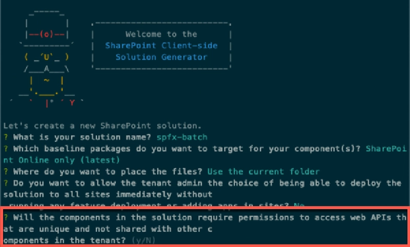 New option to indicate solutions require permissions New option to indicate solutions require permissions