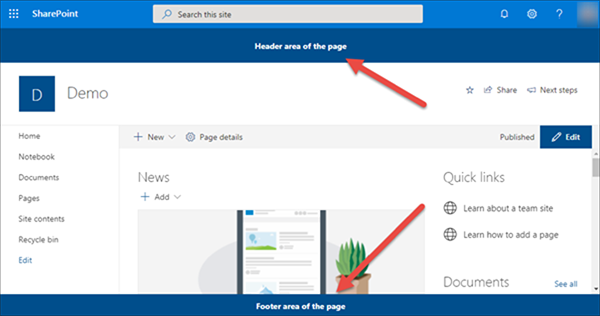 SharePoint Framework Extension: Application Customizer SharePoint Framework Extension: Application Customizer