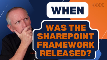 When did Microsoft introduce (and release) the SharePoint Framework (SPFx)?