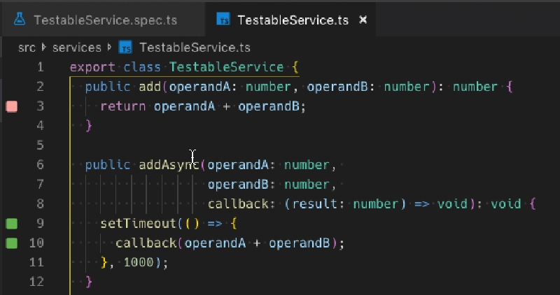 Wallaby.js showing a failing test