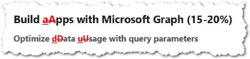 Example of minor sentence case changes to the skills worksheet