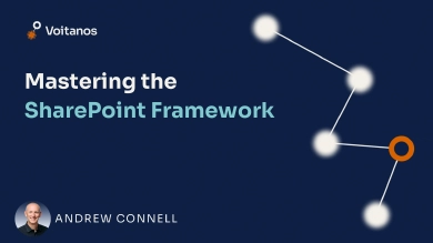 Mastering the SharePoint Framework (SPFx) Mastering the SharePoint Framework (SPFx)
