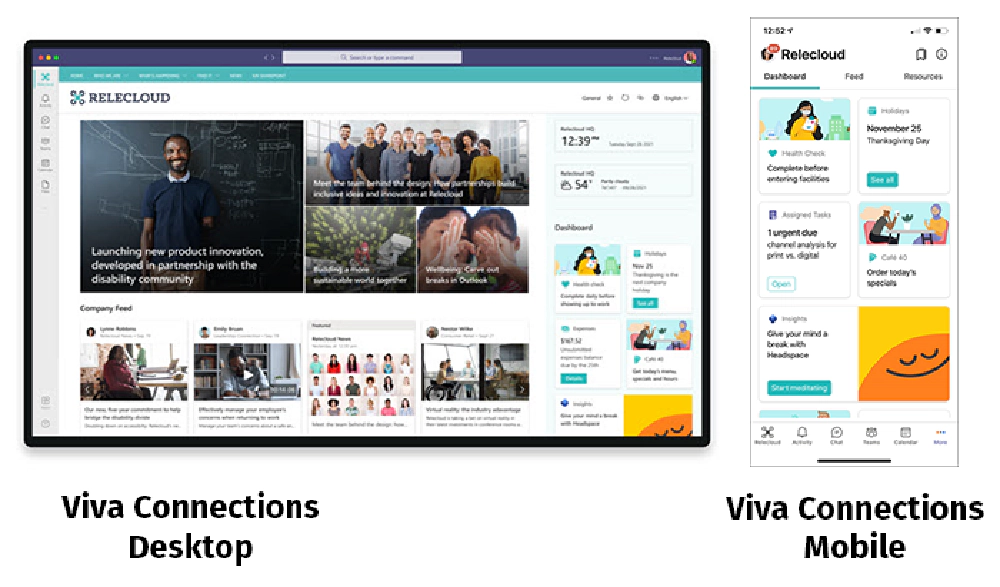 Viva Connections desktop & mobile experiences