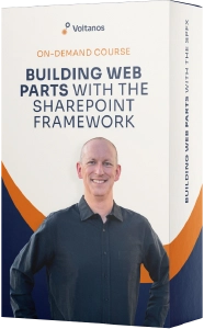 Explore our 'Building Web Parts with the SharePoint Framework' course