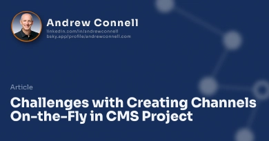 Challenges with Creating Channels On-the-Fly in CMS Project