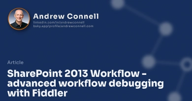 SharePoint 2013 Workflow - advanced workflow debugging with Fiddler