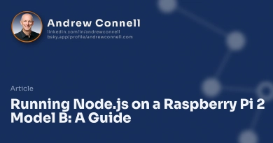 Running Node.js on a Raspberry Pi 2 Model B: A Guide