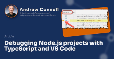 Debugging Node.js projects with TypeScript and VS Code