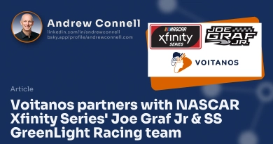 Voitanos partners with NASCAR Xfinity Series' Joe Graf Jr & SS GreenLight Racing team