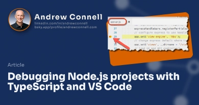 Debugging Node.js projects with TypeScript and VS Code