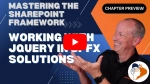 Chapter 'Working with jQuery in SharePoint Framework solutions' preview Chapter 'Working with jQuery in SharePoint Framework solutions' preview